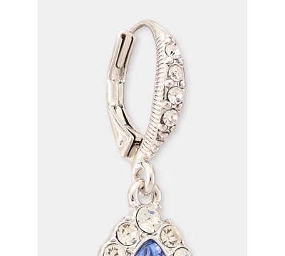 Givenchy Crystal Pear-shape Drop Earrings In Blue