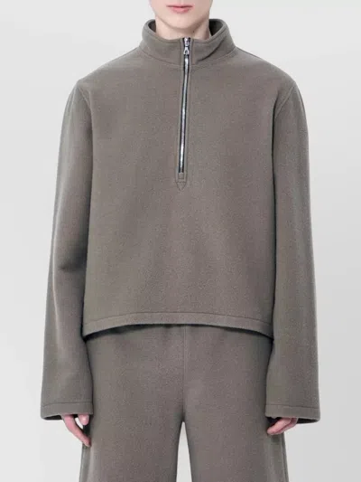 Rier Wool Sweatshirt In Gray