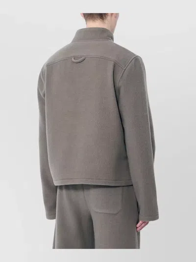 Rier Wool Sweatshirt In Gray