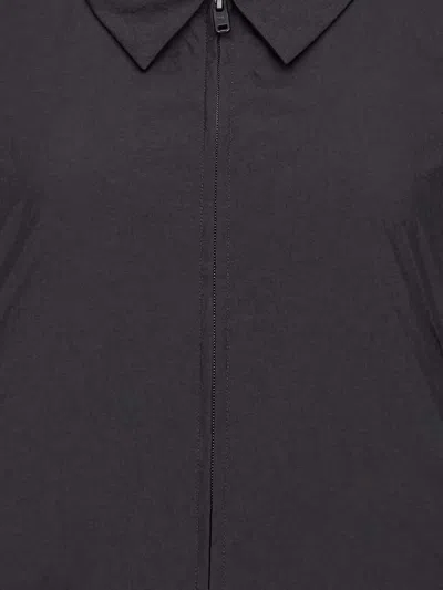 Y-3 Nylon Jacket Pointed Collar Long Sleeves In Black