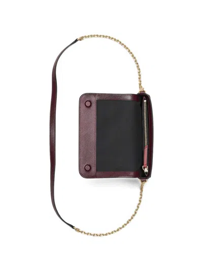 Marc Jacobs The Wallet On Chain In Brown