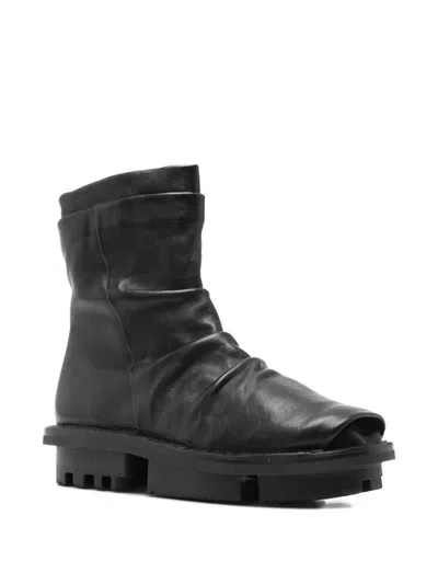 Trippen Half High Boots In Black