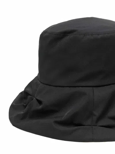 Y's Tuck Casablanca Hat In Black
