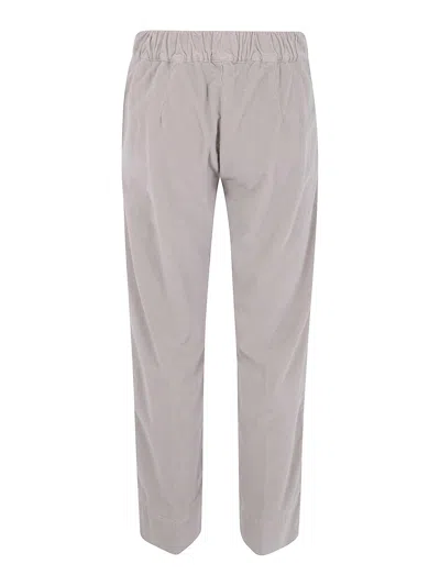 Cigala's Relaxed Wide Leg Dyed Trousers In Gray