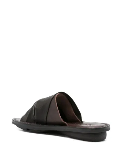 Trippen Drift Ruched Sandals In Multi