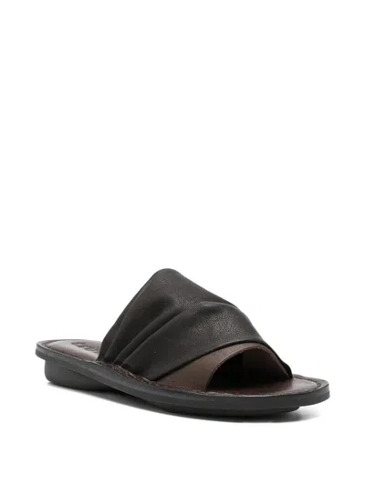 Trippen Drift Ruched Sandals In Multi