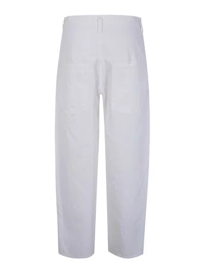 Y's Work Trousers In White