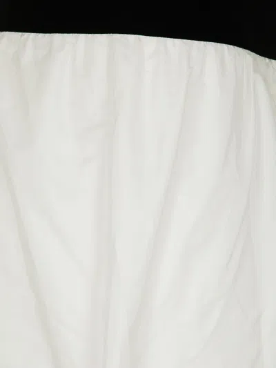 Maria Calderara Polyester Trousers In White