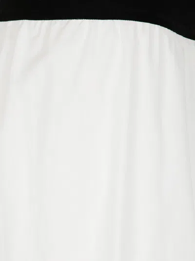 Maria Calderara Polyester Trousers In White