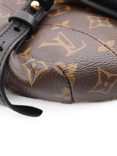 Pre-owned Louis Vuitton 2016 Mm Palm Springs Monogram Backpack In ブラウン