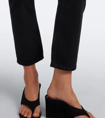 Agolde Slim Jeans In Black