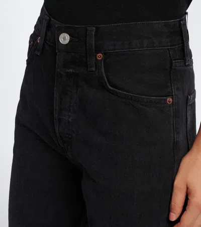 Agolde Slim Jeans In Black