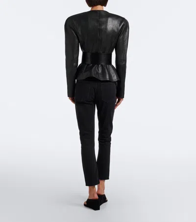 Agolde Slim Jeans In Black