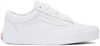 VANS White OG Old Skool LX Sneakers