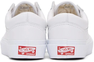 Shop Vans White Og Old Skool Lx Sneakers