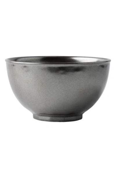Juliska Pewter Stoneware 16-piece Dinnerware Set In Gray