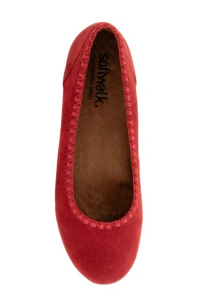 Softwalk ® Sonoma Flat In Red