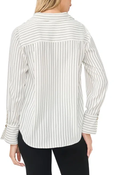 Halogenr Halogen(r) Stripe Shirt In White