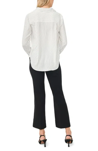 Halogenr Halogen(r) Stripe Shirt In White