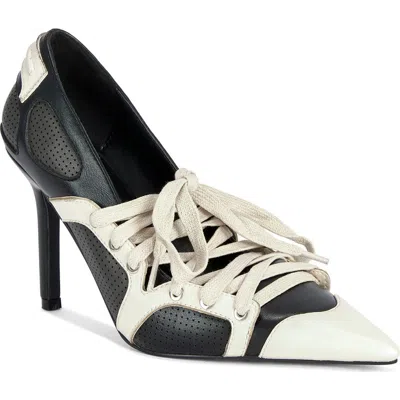 Azalea Wang Firestring Pointed Toe Pump In Multi
