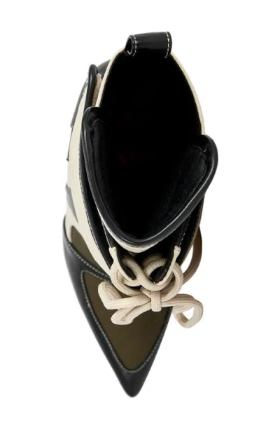 Azalea Wang Amada Pointed Toe Bootie In Multi