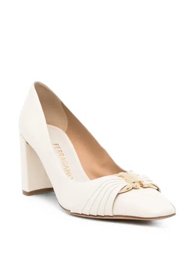 Ferragamo 80mm Gancio Pumps In Multi