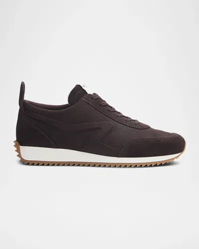 Rag & Bone Retro Runner Suede Sneakers In Multi