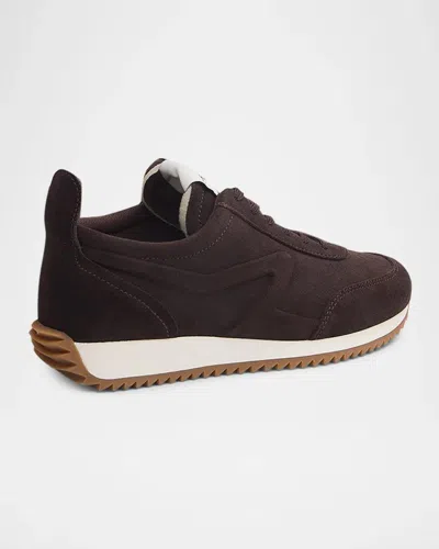 Rag & Bone Retro Runner Suede Sneakers In Multi