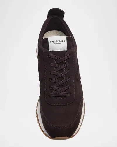 Rag & Bone Retro Runner Suede Sneakers In Multi