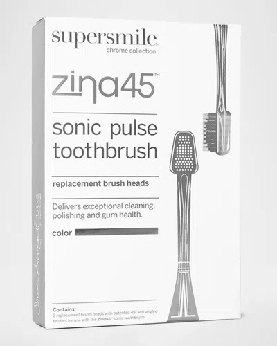 Supersmile Replacement Brush Head In Silver