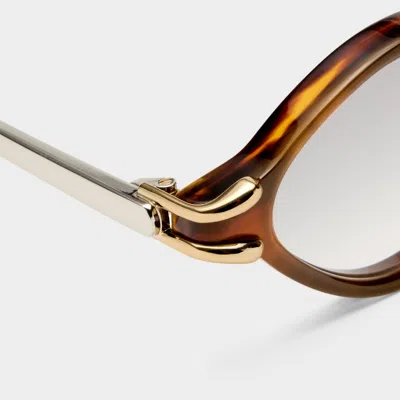 Le Specs Numero Trece In Brown