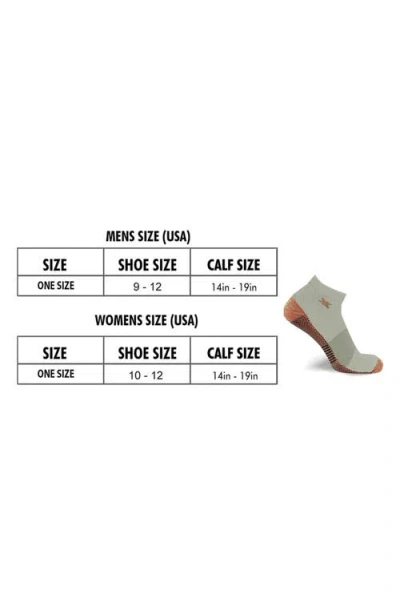 Extreme Fit 3-pack Ankle Compression Socks In Evergreen Forest