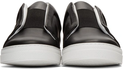 Shop Pierre Hardy Black Slider Sneakers