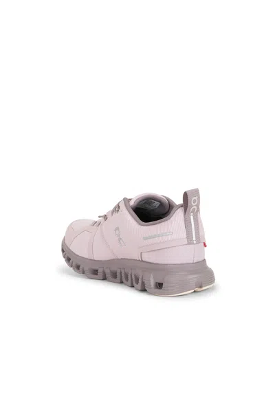 On Cloud 6 Waterproof Sneaker In Pink