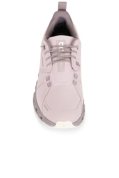 On Cloud 6 Waterproof Sneaker In Pink