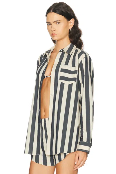 Solid & Striped The Avril Button Down Shirt In Multi