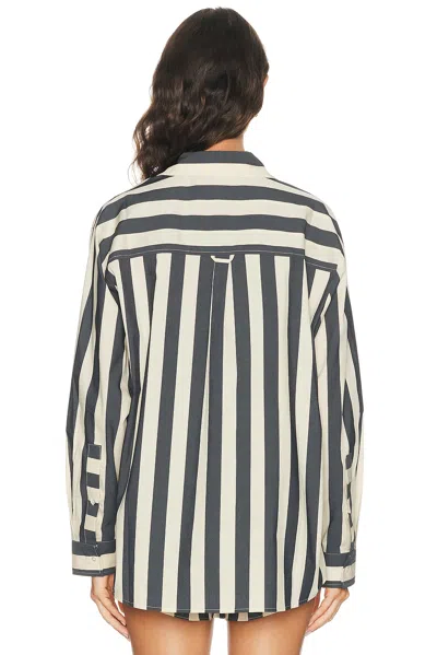 Solid & Striped The Avril Button Down Shirt In Multi