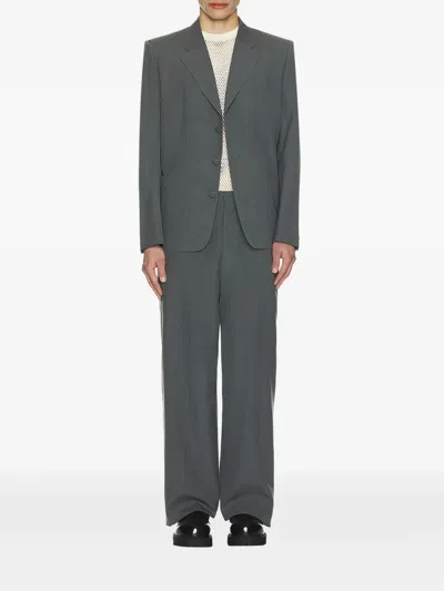 Givenchy Schoolboy Single-breasted Jacket In Gray