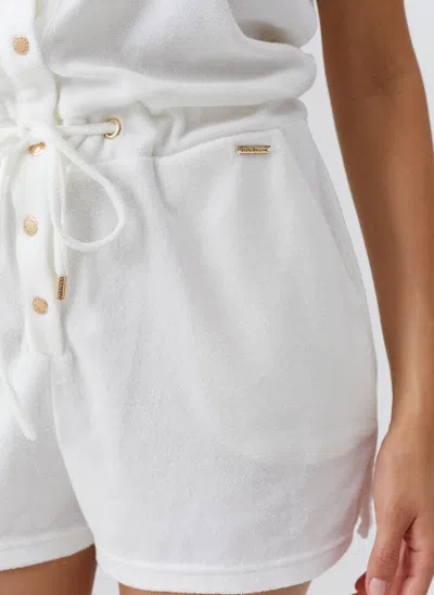 Melissa Odabash Cheryl White Romper In White