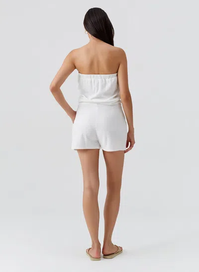 Melissa Odabash Venus White Romper In White