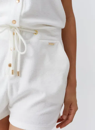 Melissa Odabash Venus White Romper In White