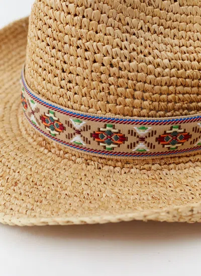 Melissa Odabash Cara Tan Hat In Brown