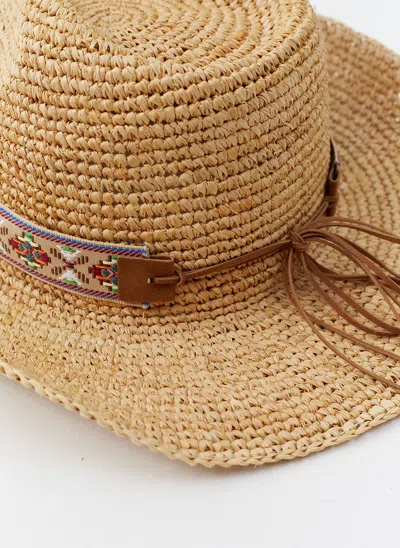 Melissa Odabash Cara Tan Hat In Brown