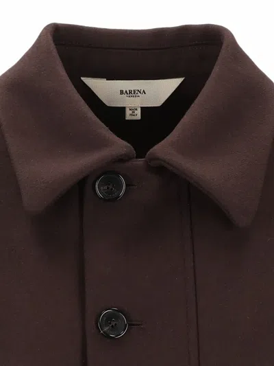 Barena Venezia Button-up Flap-pocket Jacket In Brown