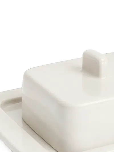Hay Rectangular Butter Dish In White