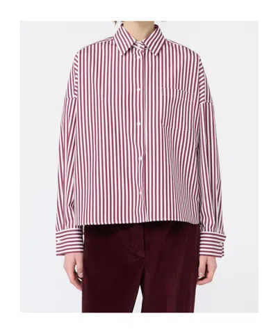Weekend Max Mara Long-sleeved Shirt In Multi