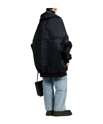 Dolce & Gabbana Solid Color Long-sleeve Jackets In Black