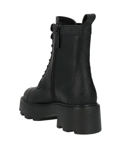 Tory Burch Amphibian Boots With Chunky Sole And Pull Tab In Black
