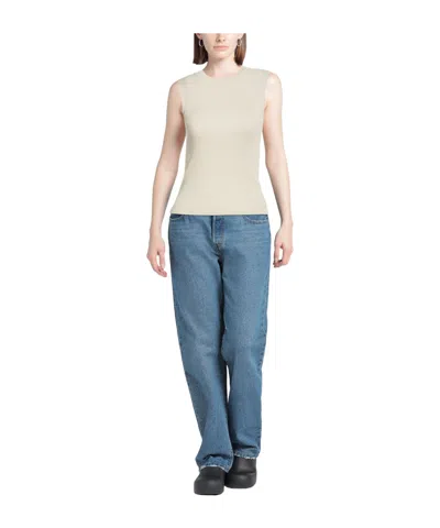 Brunello Cucinelli Solid Color Basic T-shirts In Neutral