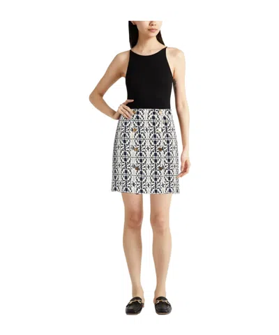 Max Mara Mini Skirt In Multi